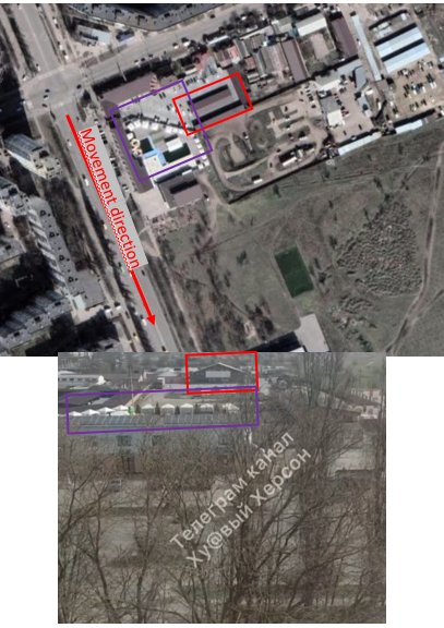 Moving south into Kherson: new coordinates from @GeoConfirmed