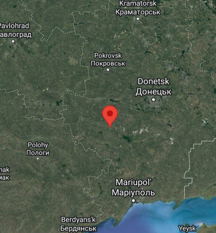 Pavlivka recaptured and advancing toward Yehorivka