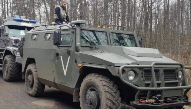 Russians transfer military equipment to Kherson via Melitopol
