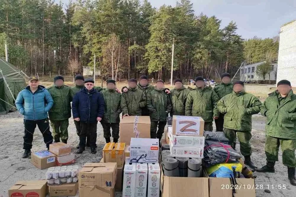 Russian soldiers punished for seeking aid, much of which is stolen