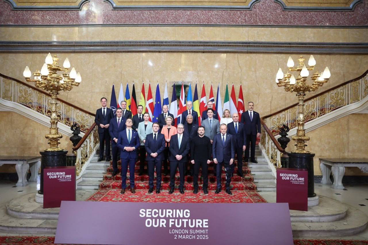 European and NATO leaders at London Defense Summit