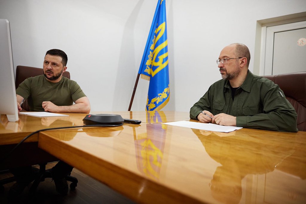 Zelenskyy Held Meeting on Military Logistics