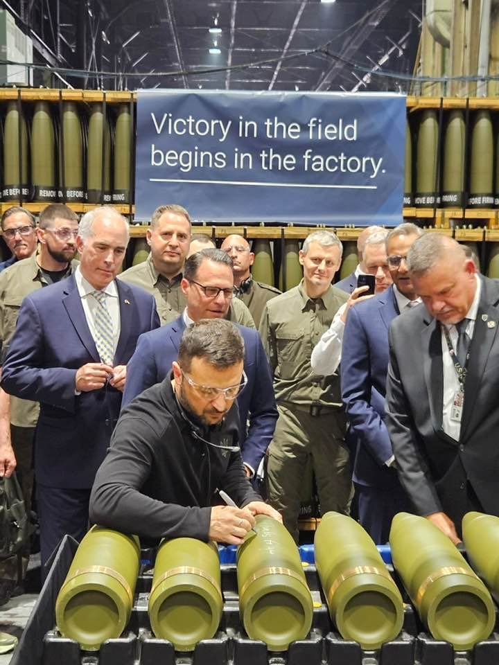 Zelensky to visit Pennsylvania factory producing shells for Ukraine