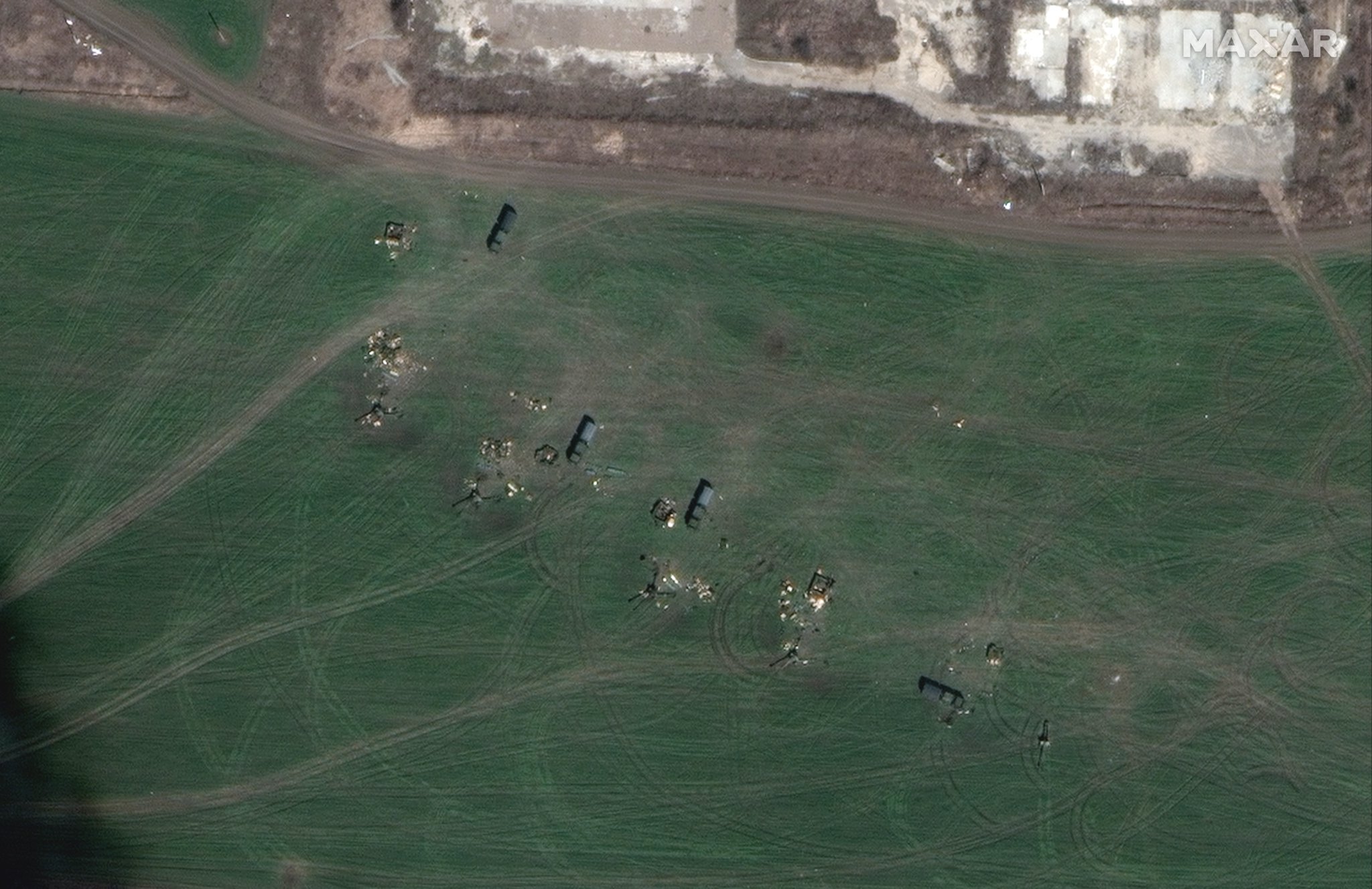 GeoConfirmed: Russian firing position identified on March 29 satellite imagery