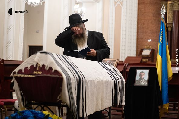 Ukrainian Chief Rabbi’s son killed defending country