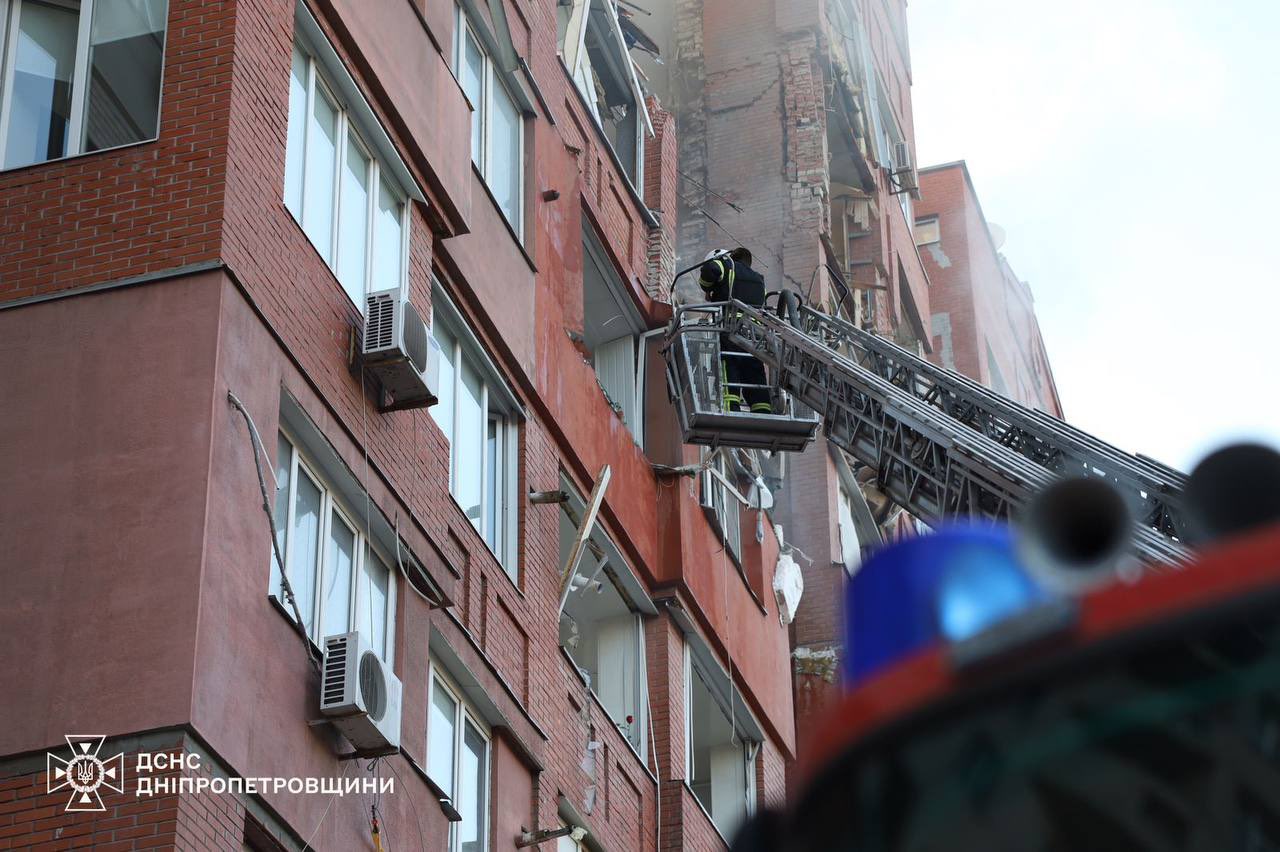 Number of injured rises to nine after Dnipro strike