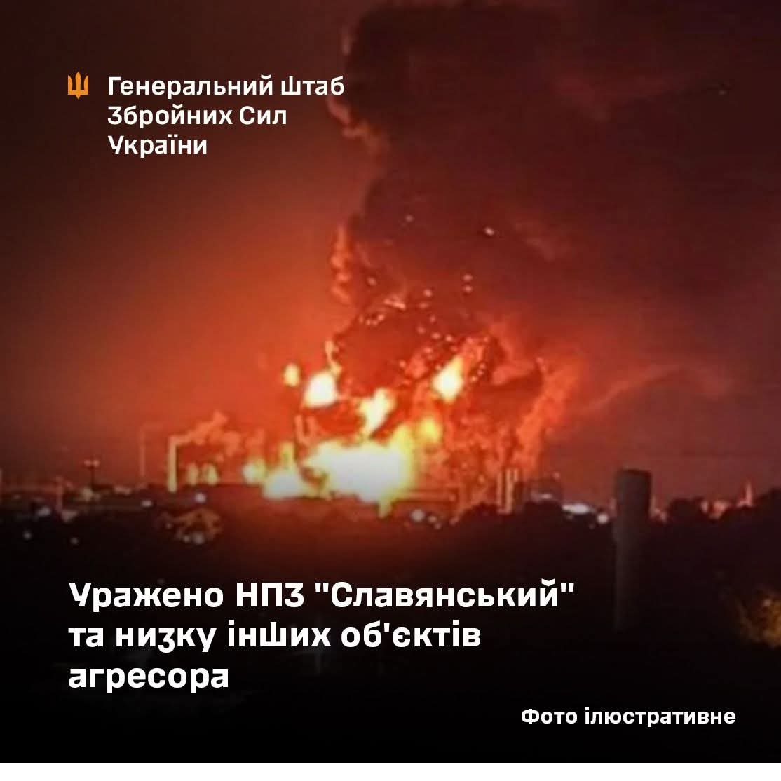 Ukraine’s Defense Forces Strike Russian Military-Industrial Complex and Oil Refineries