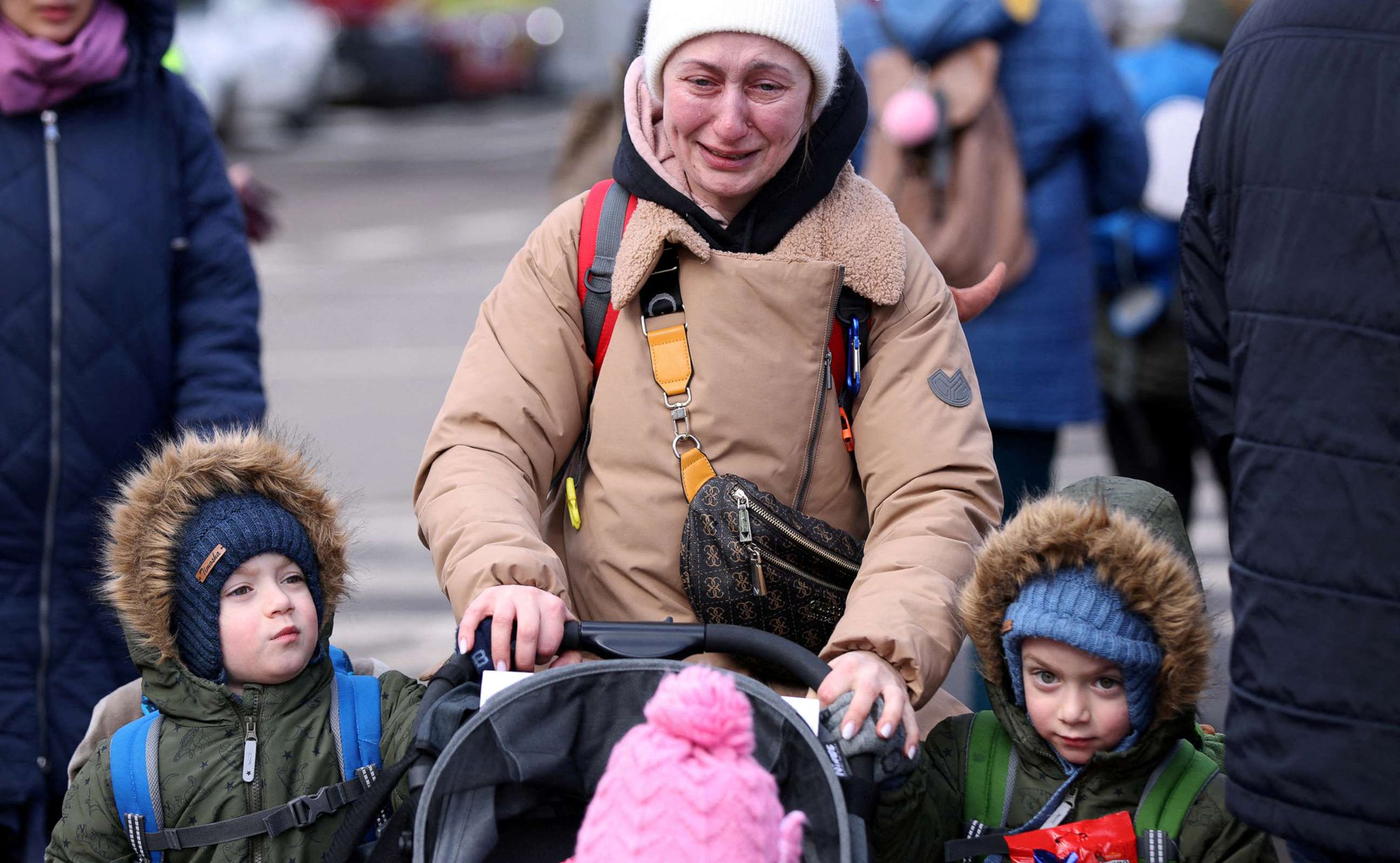 Millions of Ukrainians flee Russian occupation