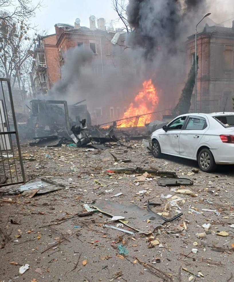 Russia struck Kharkiv with S-400 air defense