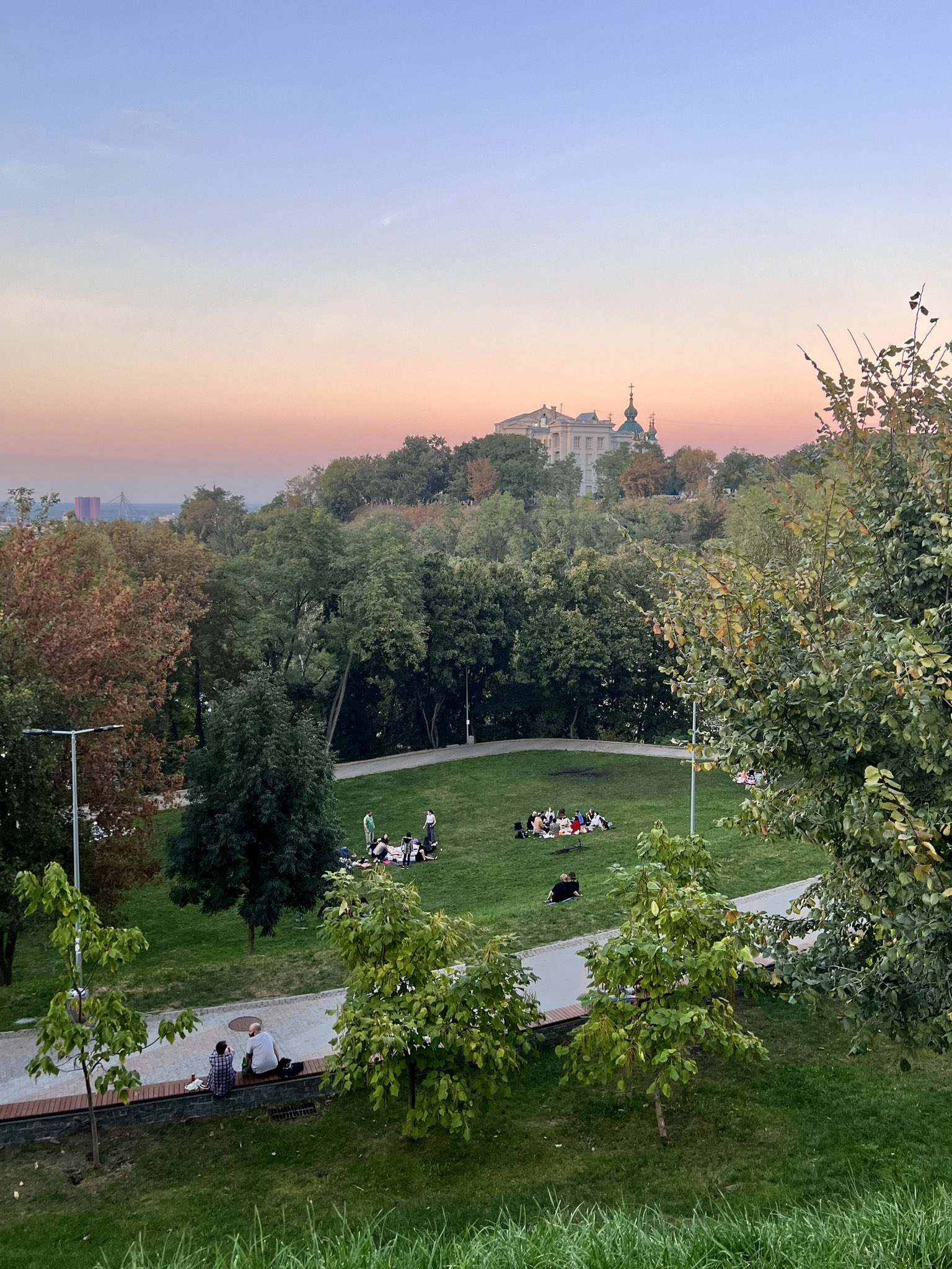 Kyiv last night