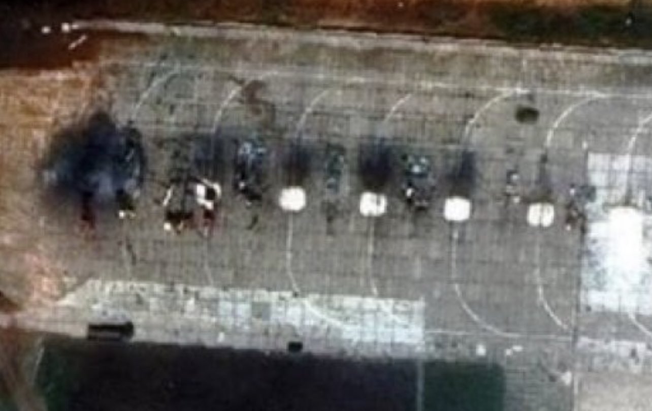 Horrible destruction after airstrikes