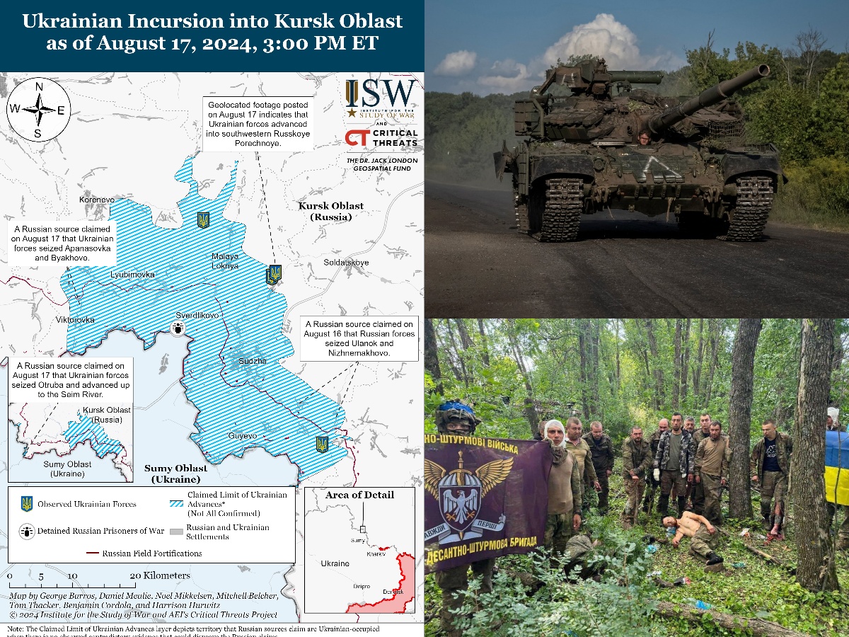 Russia struggles with Ukrainian advances
