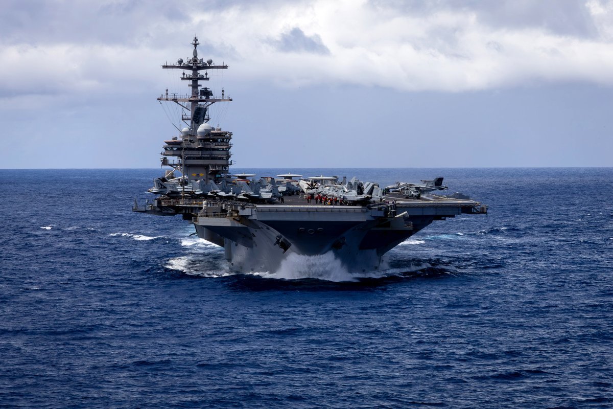 USS George H.W. Bush Joins Two Carriers in CENTCOM AOR