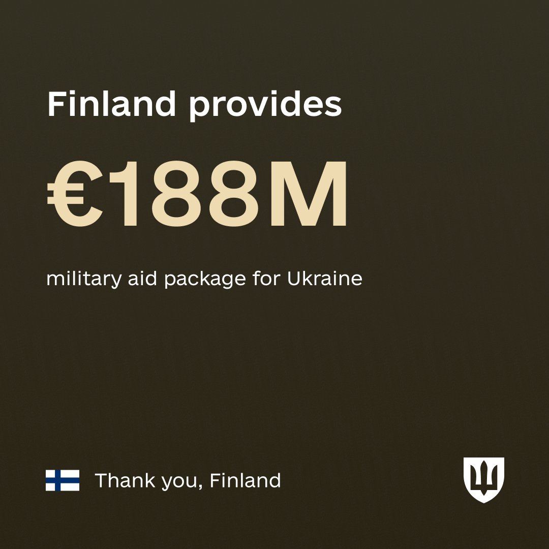 Finland’s 23rd aid package for Ukraine nears €2 billion total support.