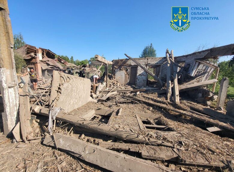 Russians dropped a BAM on Bilopillia (Sumy region)