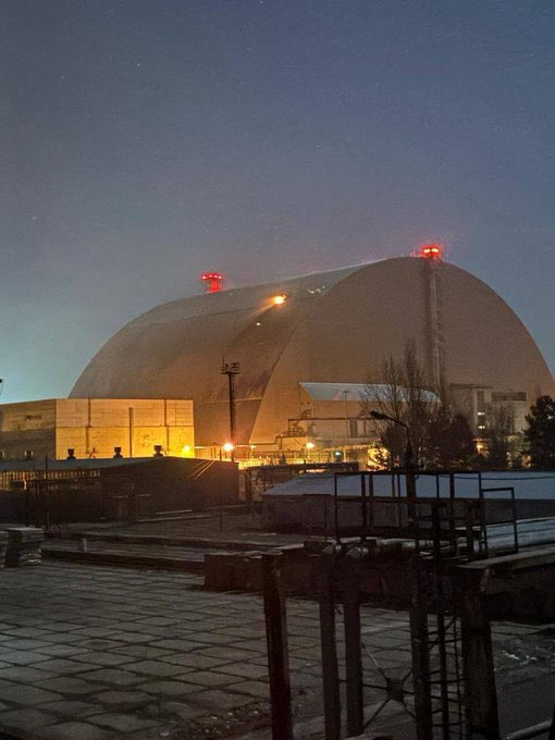 Russian Drone Hits Chernobyl Radiation Shelter, No Immediate Danger