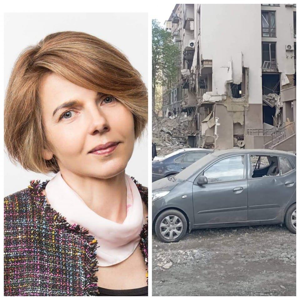 Ukrainian journalist Vera Hyrich dies in Kyiv from rocket hit