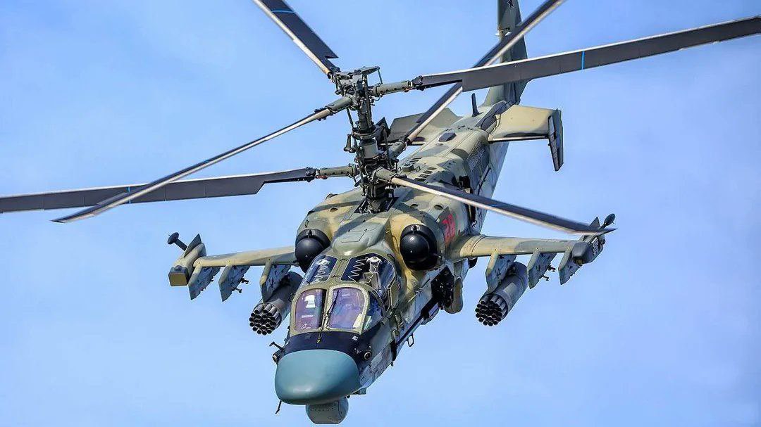 Ukraine shoots down Russian KA-52 helicopter in Kursk