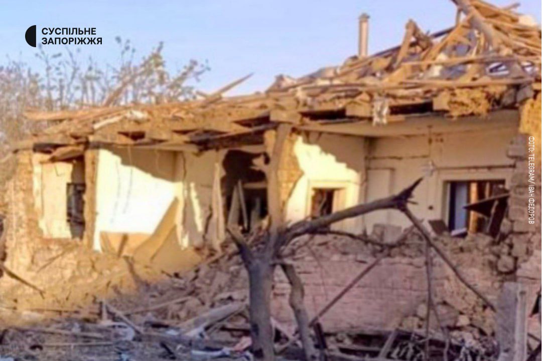 Russian army conducts 457 strikes on Zaporizhzhia region
