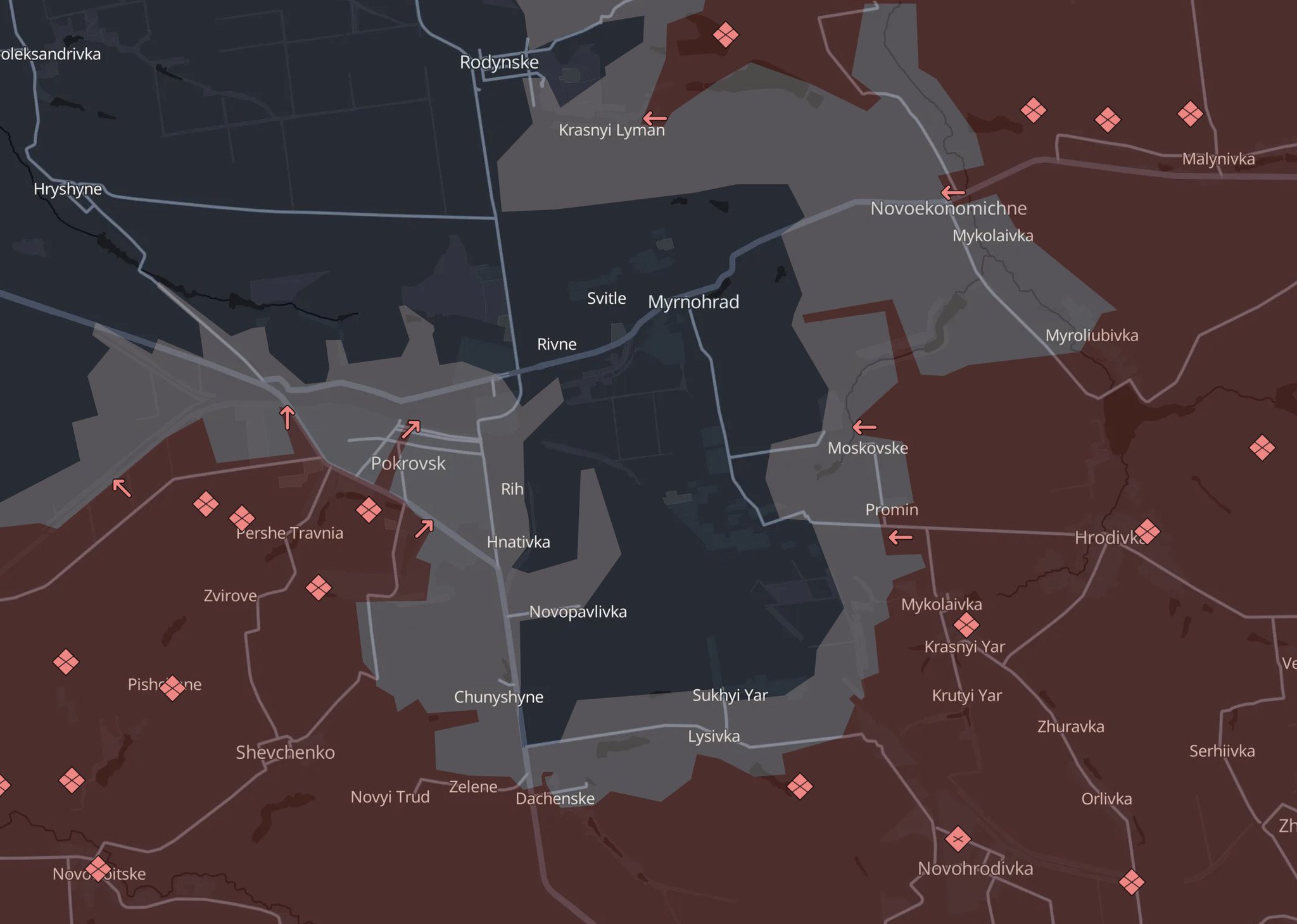 Critical situation in Pokrovsk and Myrnohrad