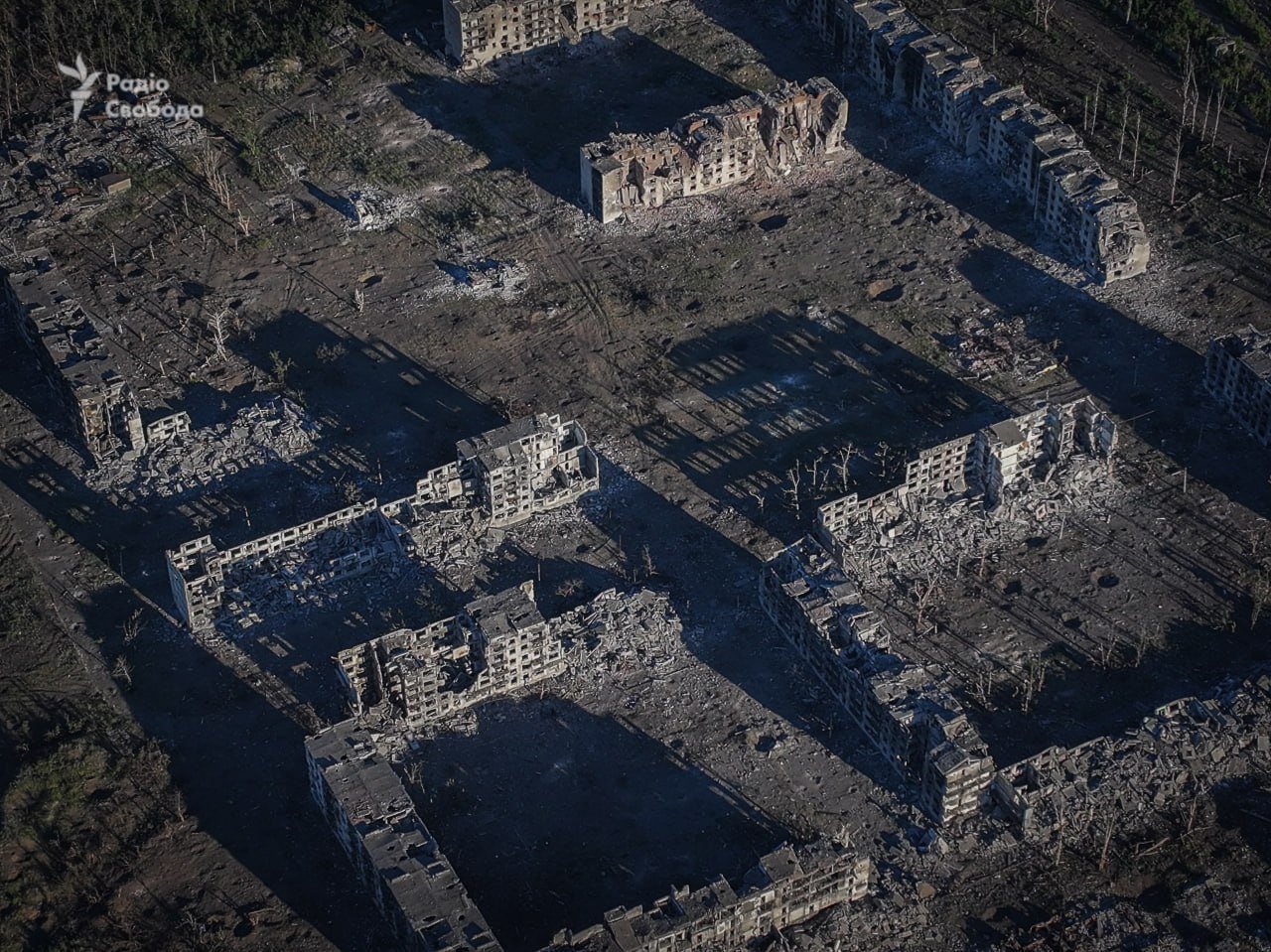 Ruined Buildings in Chasiv Yar: ‘It’s Hell There’