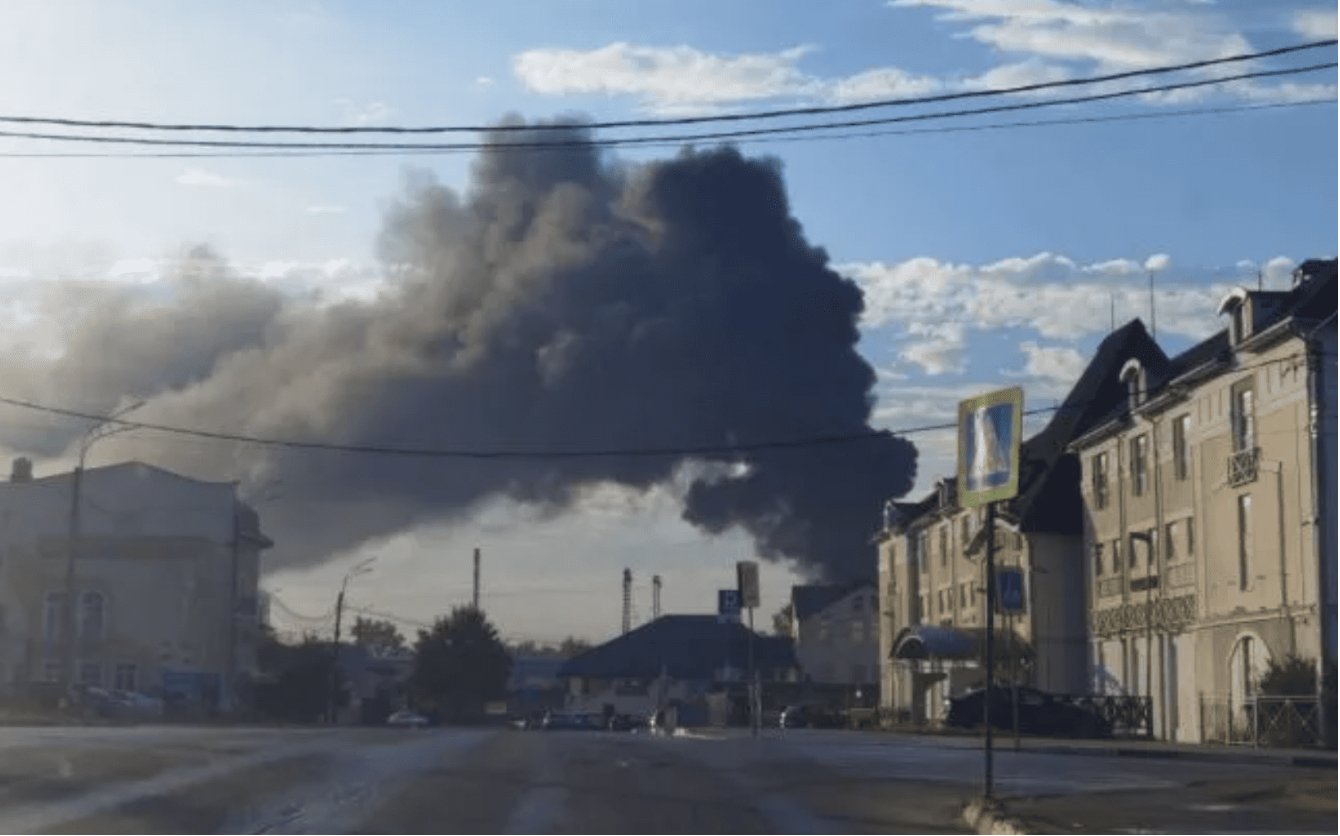 Ukrainian Drones Strike Russian Factory in Rostov