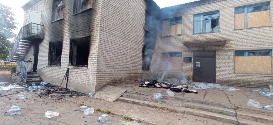 Drone attack hits kindergarten in Zolota Balka, Kherson region