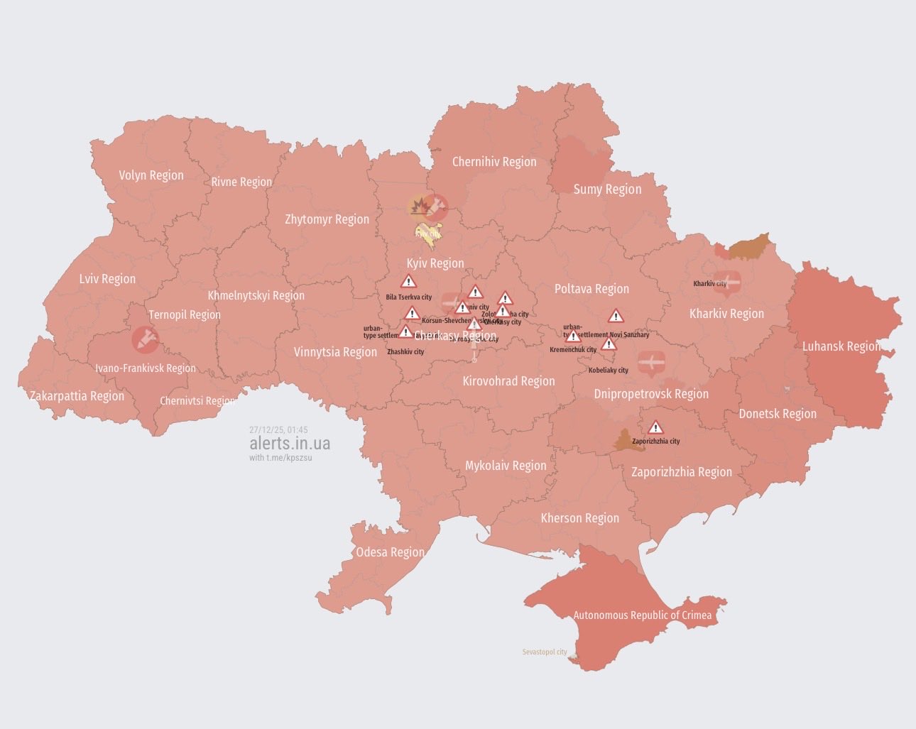 Russia launches massive attack on Ukraine now