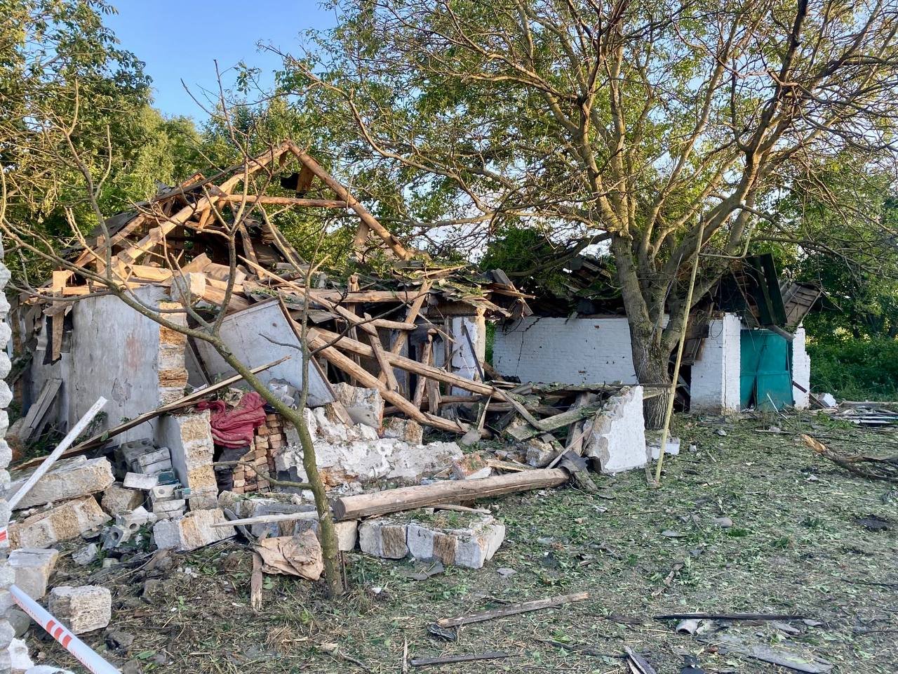 Russia hits village in Chernihiv region with drone: two dead, 10 injured, three children
