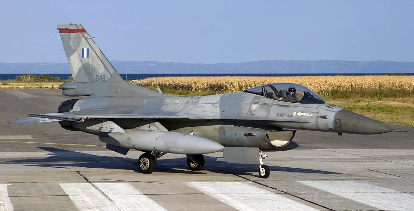 Greece will help train Ukrainian F-16 fighter pilots