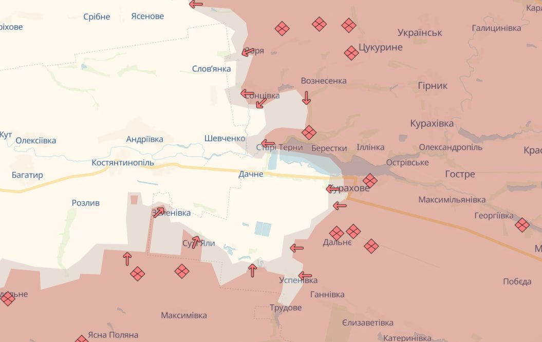 Fortifications of the Ukrainian Defense Forces destroyed in Donetsk region