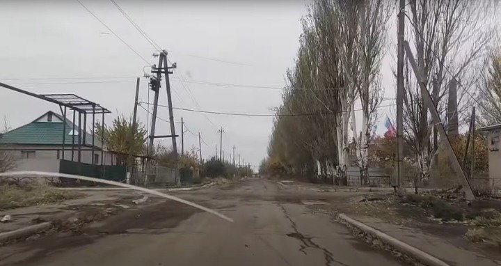 Eight years of war: Village wrecked, inhabitants in poverty, no reconstruction.