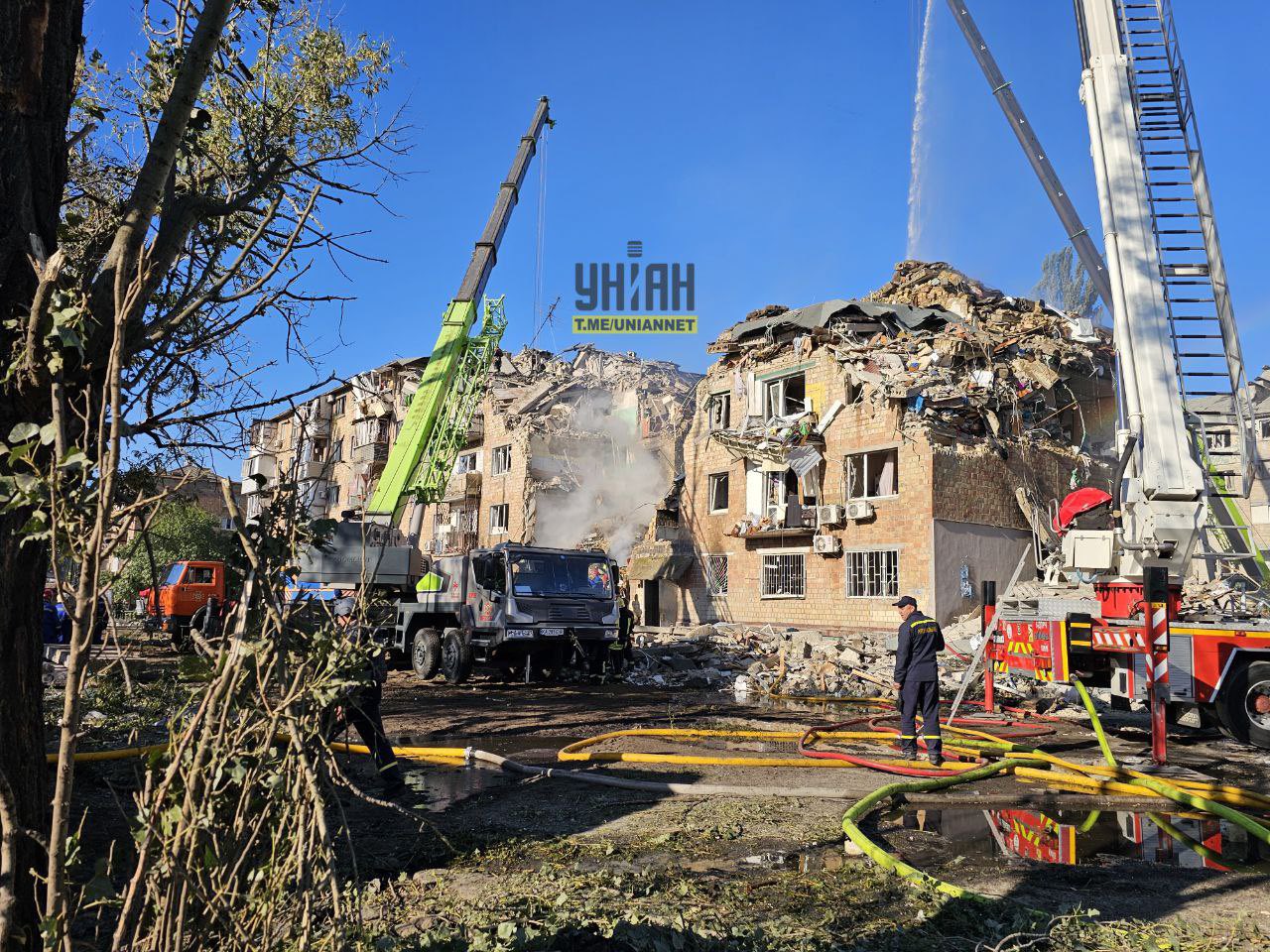 Kyiv: 14 Dead Including Three Children in Incident