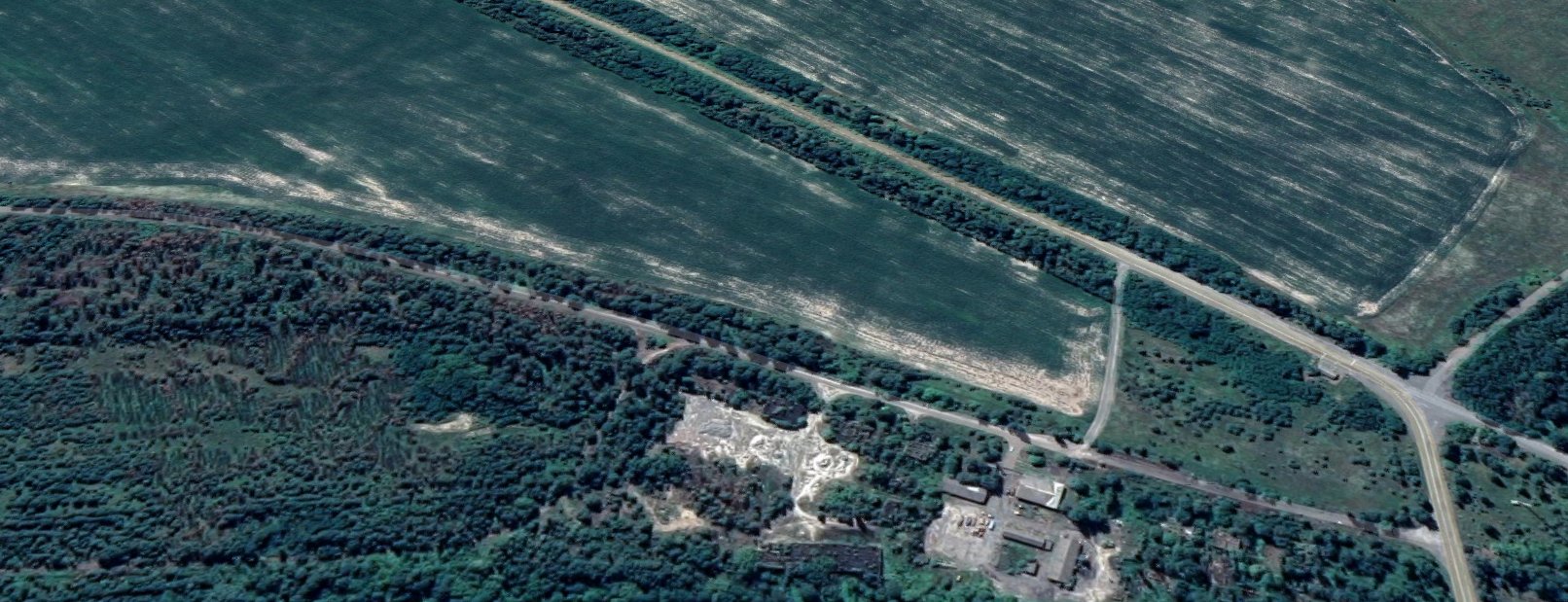 Video geolocated: Russian equipment targeted near Belarus border