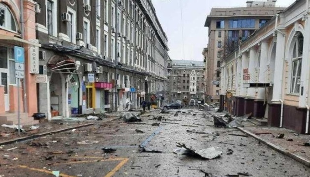 Occupiers shelled Kharkiv; one dead, at least three injured