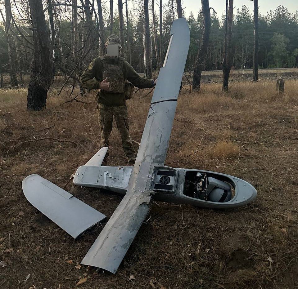 Rare Russian reconnaissance UAV Merlin-VR shot down