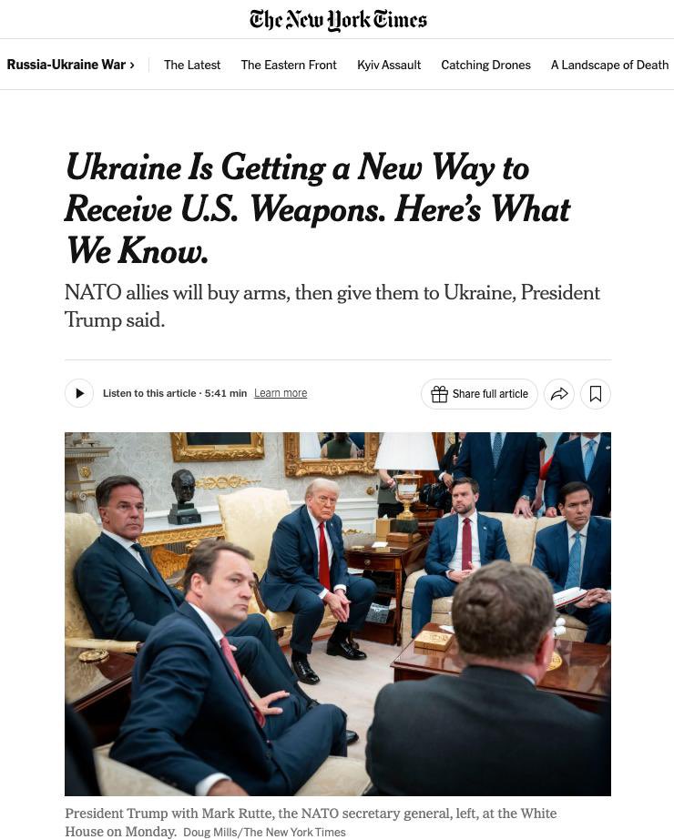 New US weapons shipment, including Patriot systems, ready for Ukraine