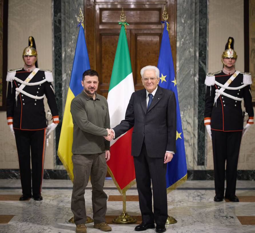 Zelensky in Rome: Meetings with Mattarella, Pope Leo XIV possible, attends Ukraine Restoration Conference