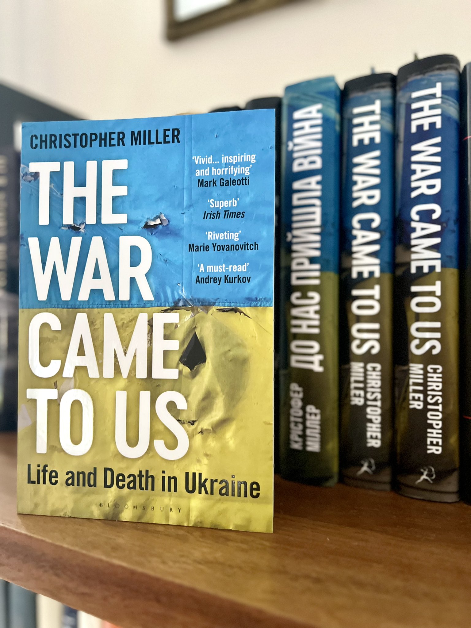Updated and illustrated paperback of The War Came To Us available for pre-order and in UK bookshops.
