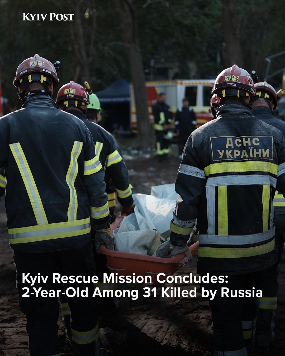 2-year-old among 31 killed in Kyiv missile strike