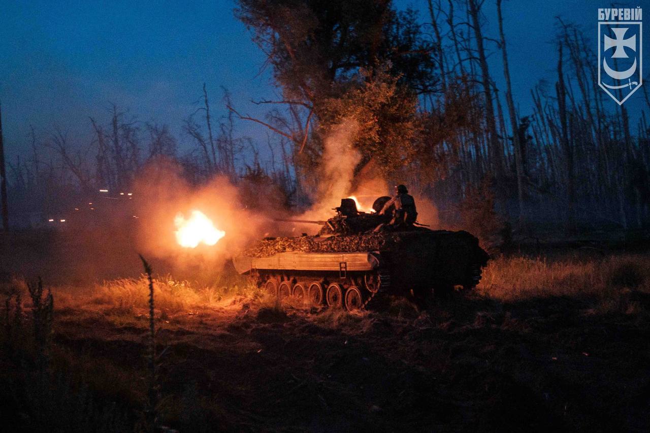 Good night from Burevii Brigade!