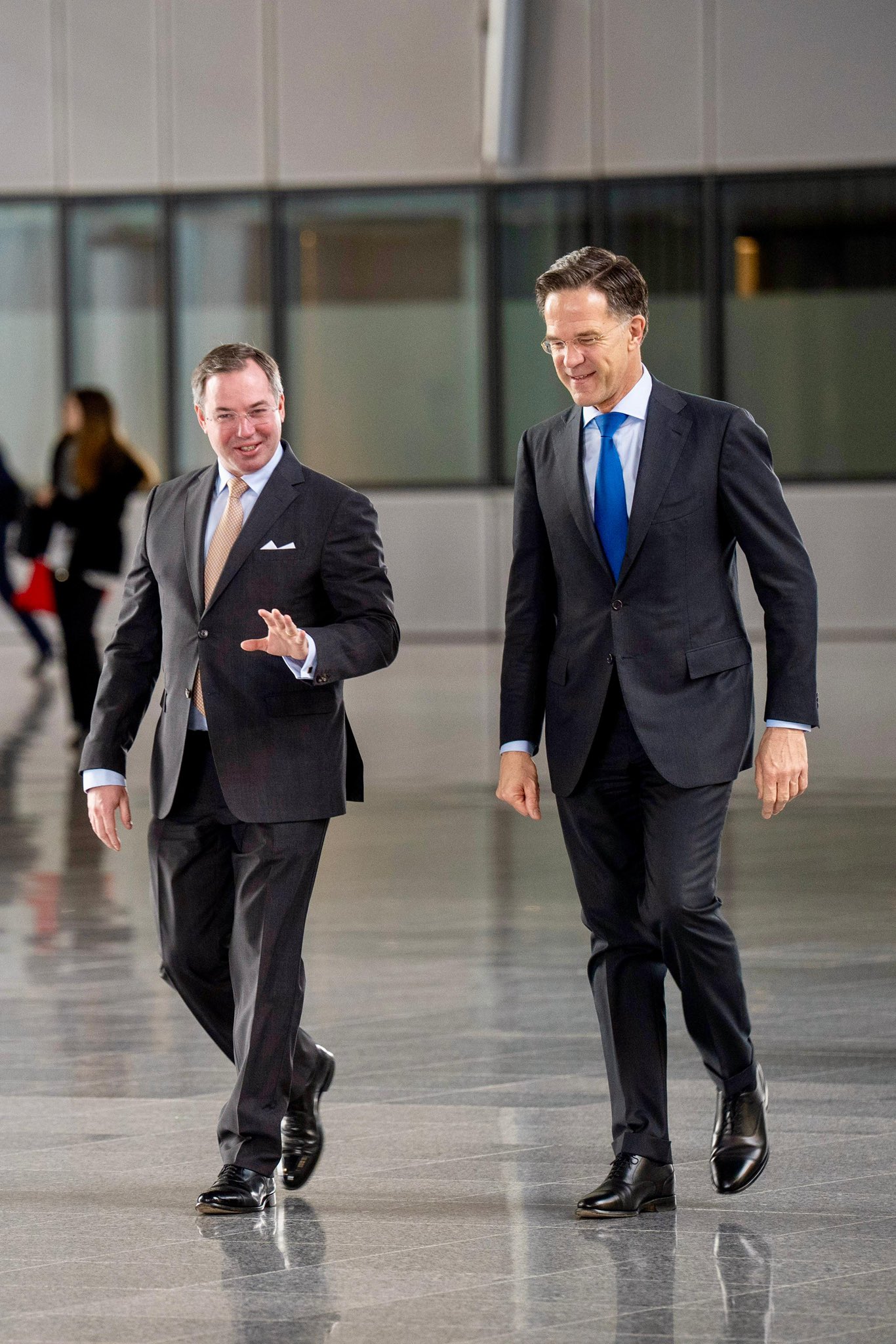 Grand Duke Guillaume of Luxembourg Visits NATO Headquarters
