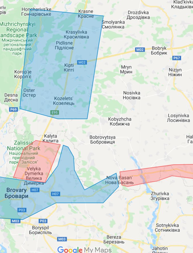 Military situation analysis near Kyiv