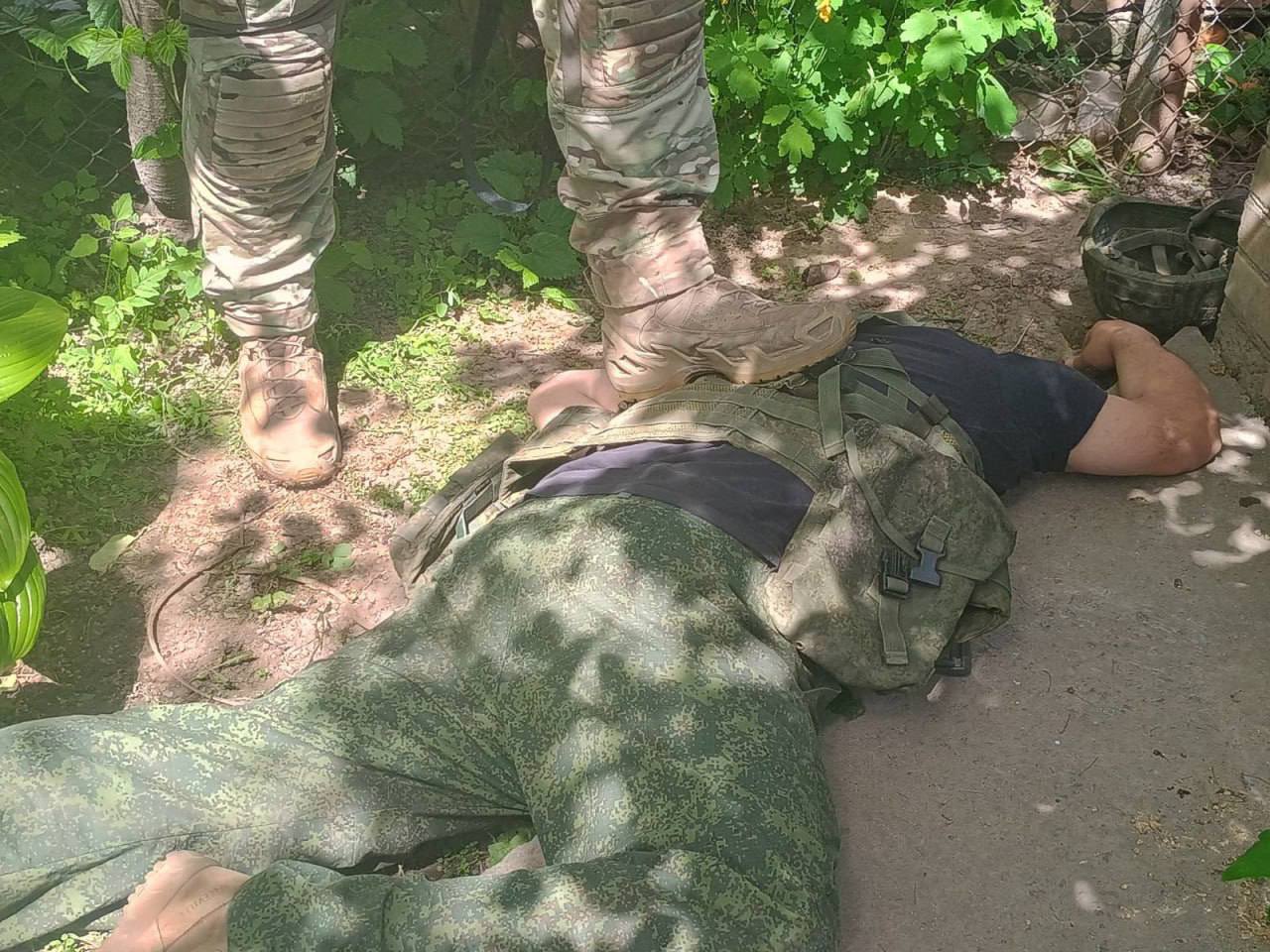 Photo of eliminated Russian saboteur in Kharkiv region