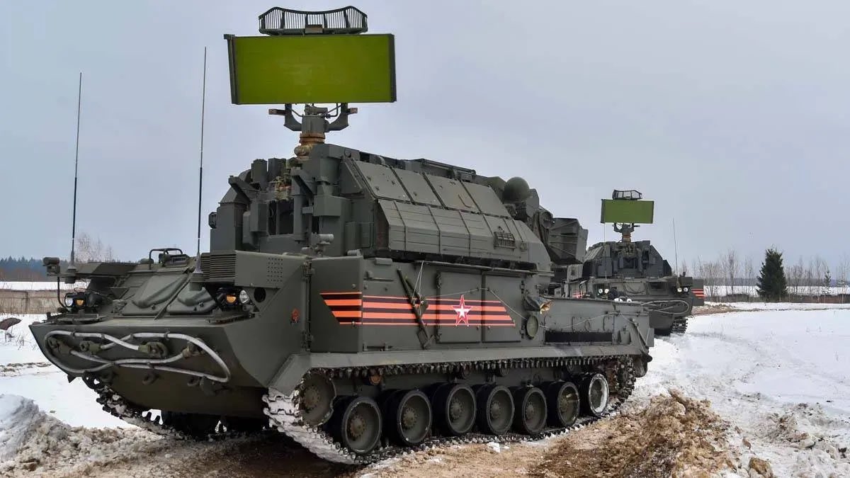 Two Russian Tor-M2 systems and Uragan destroyed