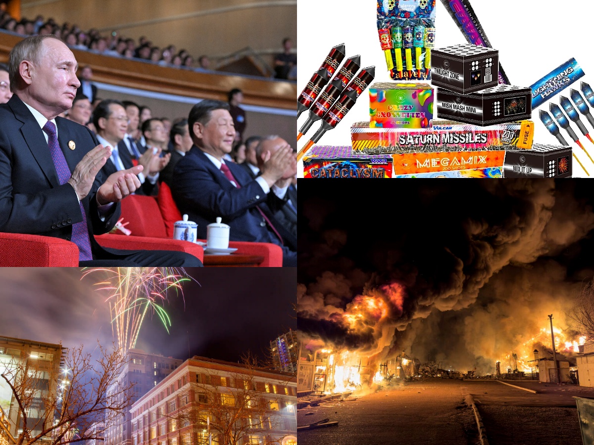 Évitez les feux d’artifice chinois, soutenez l’Ukraine