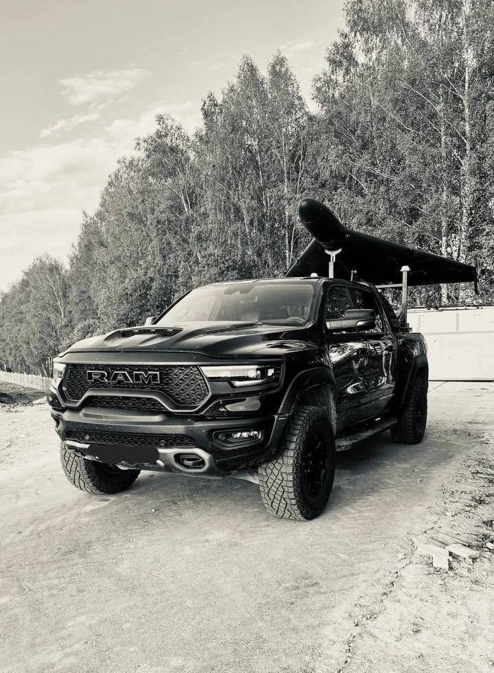 Russians modified an American Ram 1500 to launch Shahed drones
