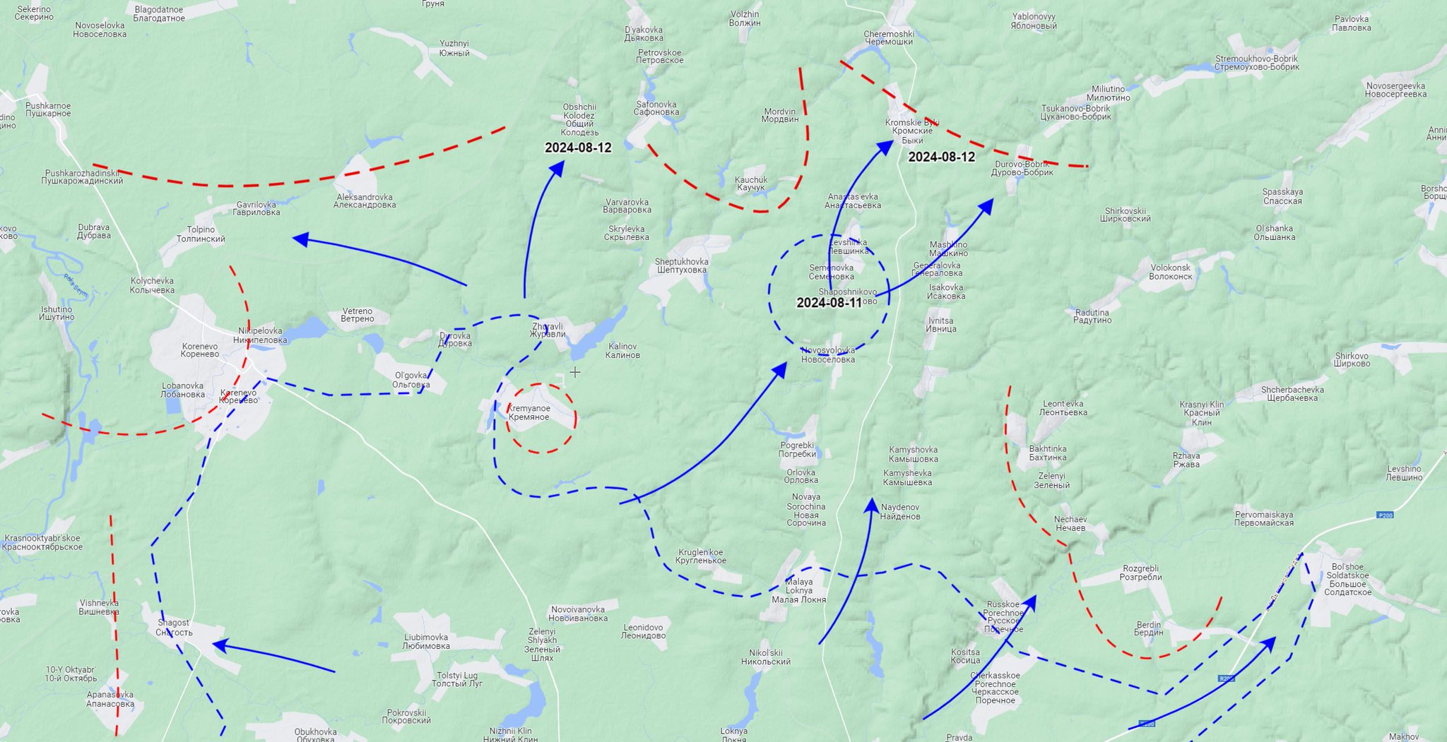 Rybar advances Ukrainian positions by 6 km