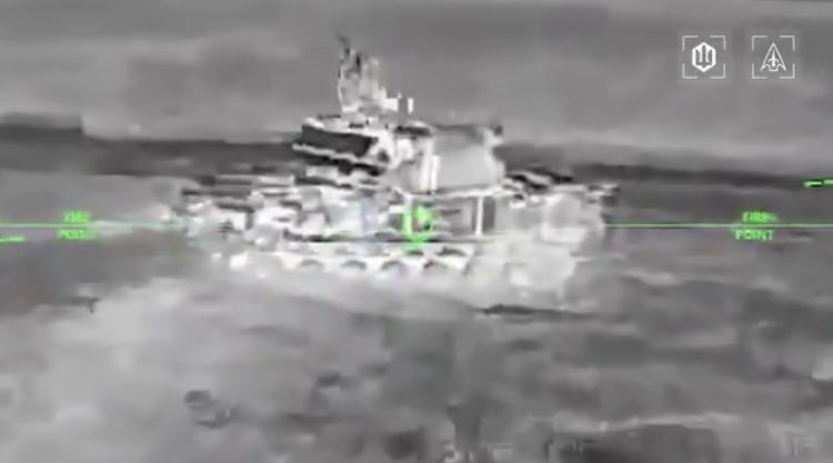 Ukrainian drones destroy Russian defenses