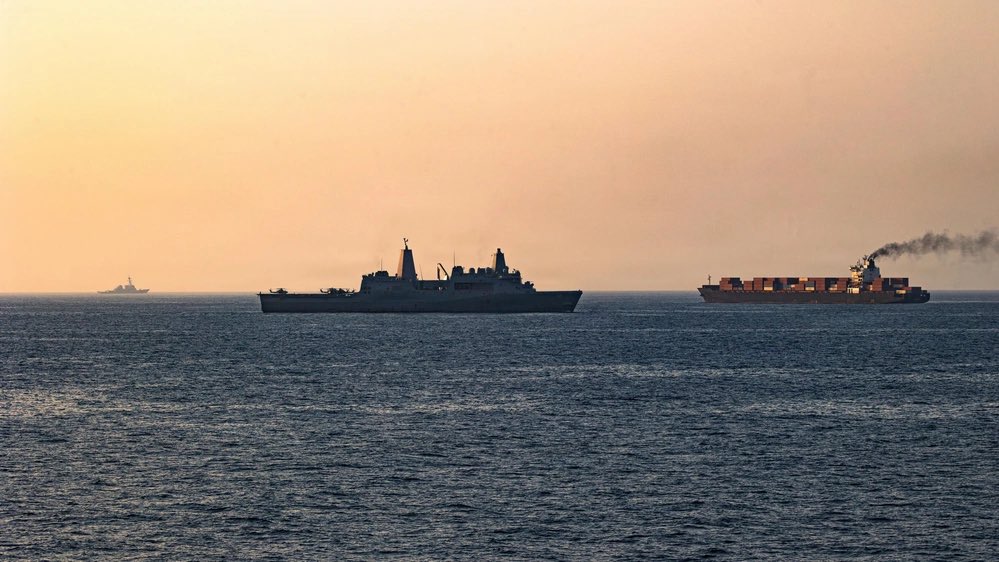 USS New Orleans Intercepts Iranian Cargo Ship in Gulf of Oman